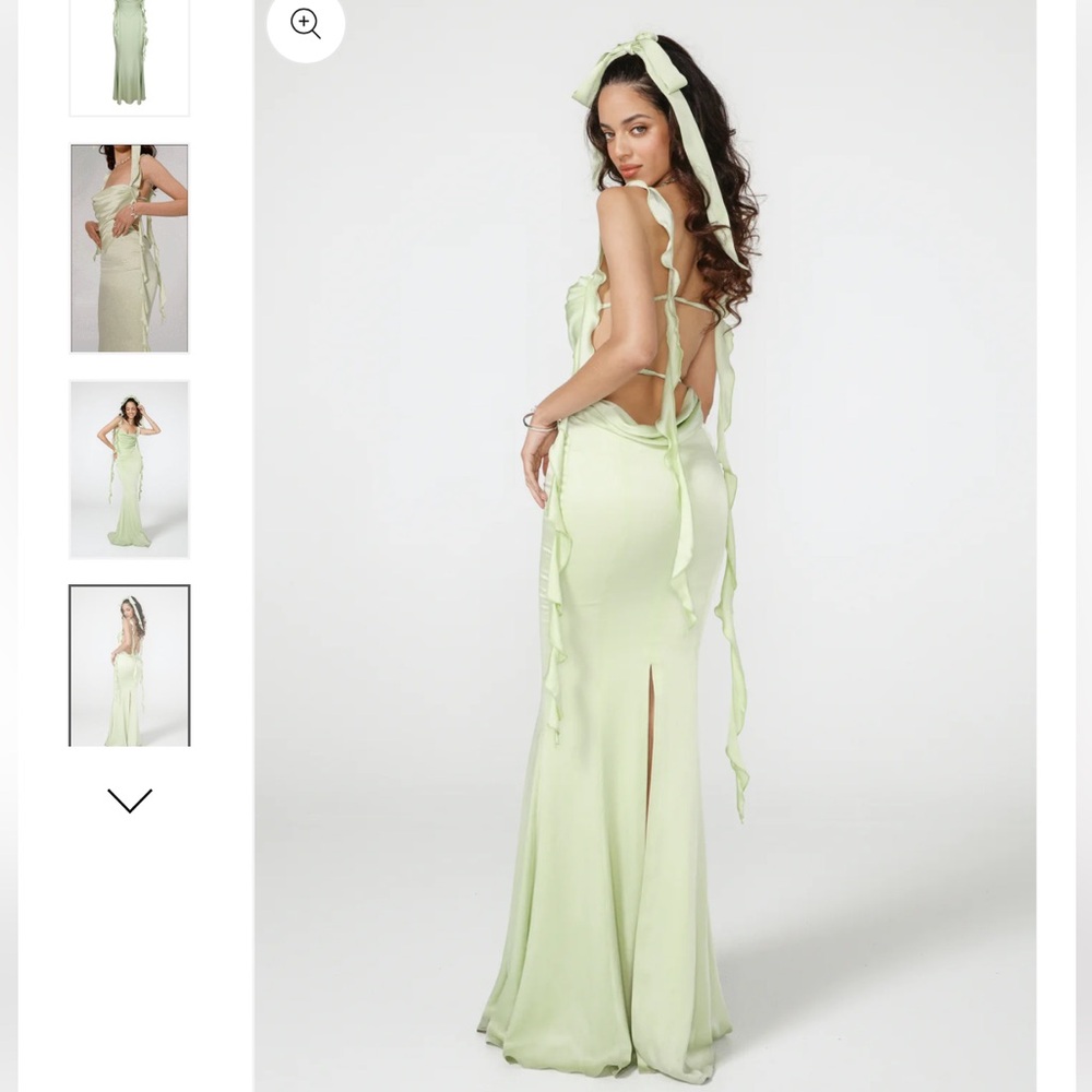 Nana Jacqueline Caroline Dress Sage Green